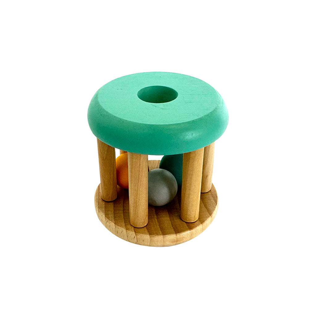 Wooden Rattle - 6pc