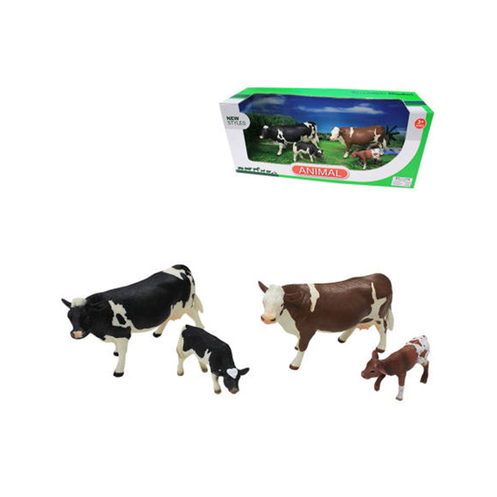 Cows - 4pc - Educating Kids