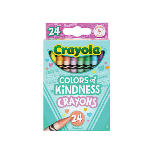 Crayola Colors of Kindness Crayons - Pack of 24 - Educating Kids