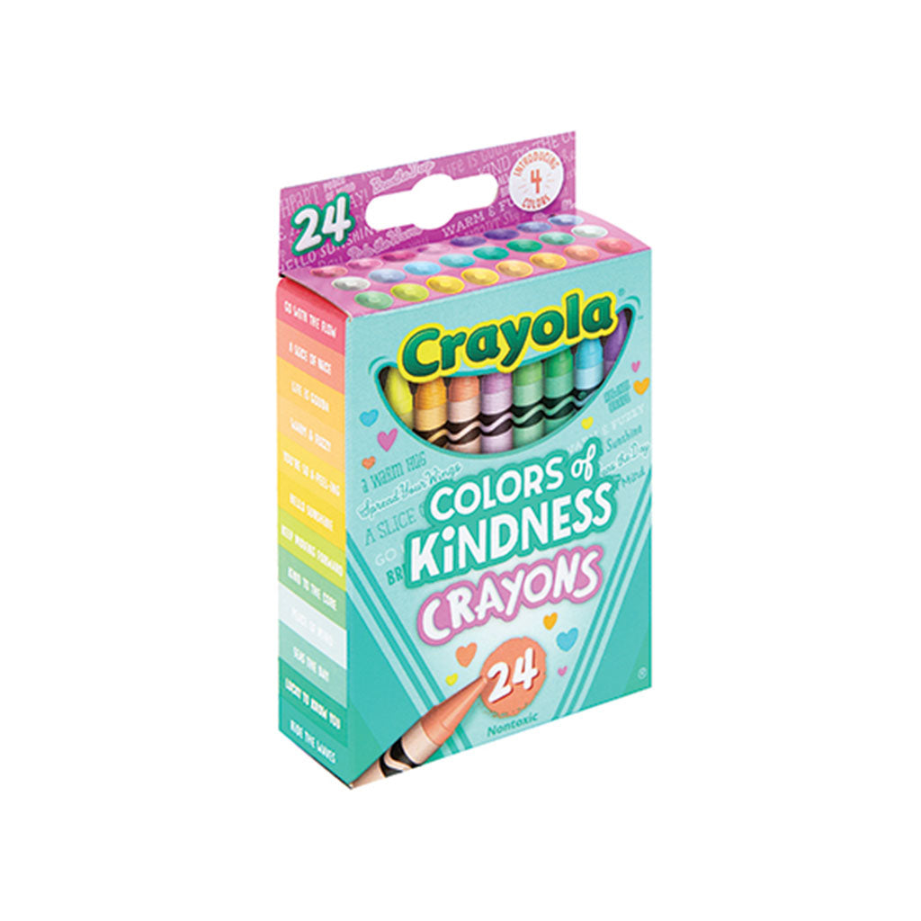 Crayola Colors of Kindness Crayons - Pack of 24 - Educating Kids