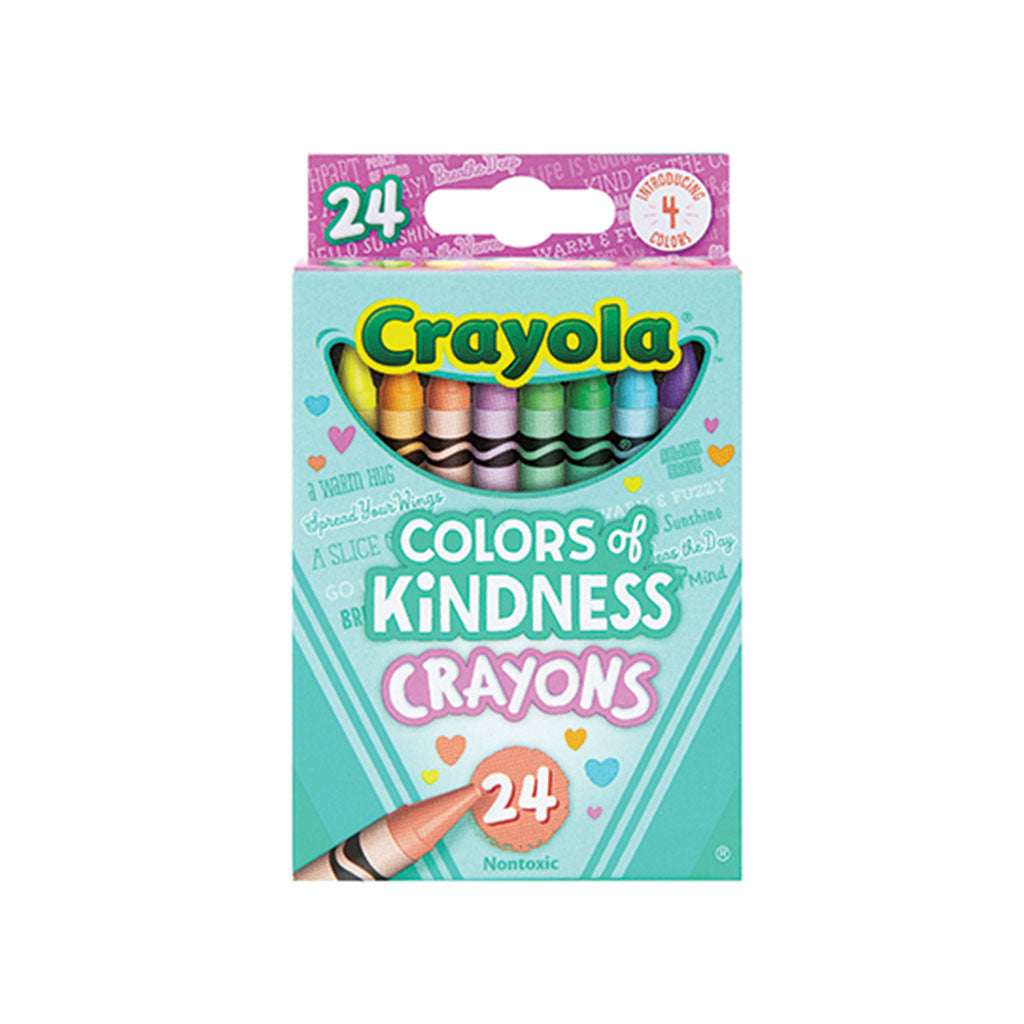 Crayola Colors of Kindness Crayons - Pack of 24 - Educating Kids