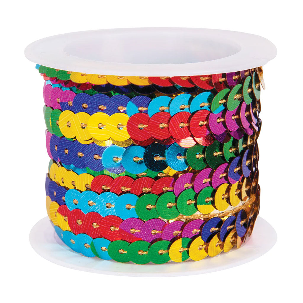Rainbow Sequin String - 5mm x 5m