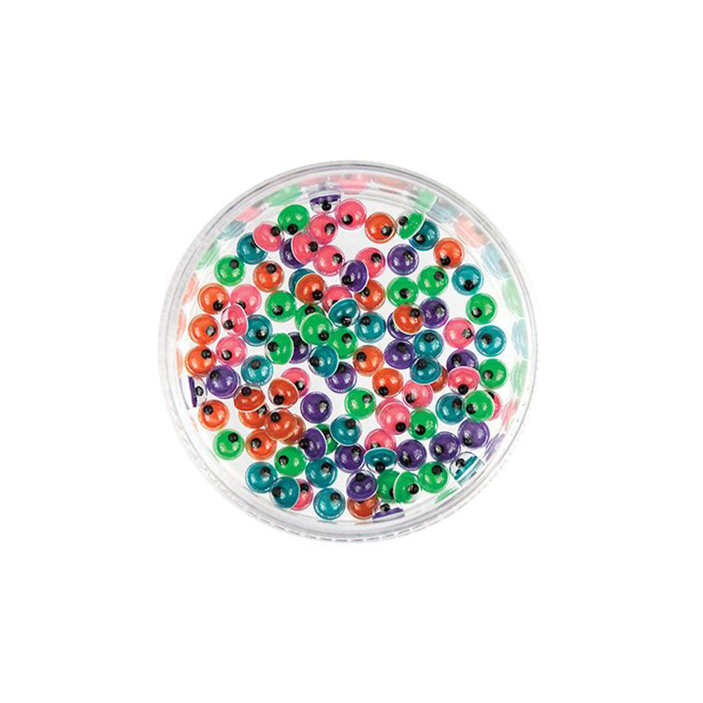 Joggle Eyes Stackable Coloured - Pack of 450 - 5-20mm - Educating Kids