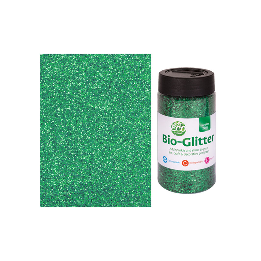 Bio Glitter Green - 200g - Educating Kids