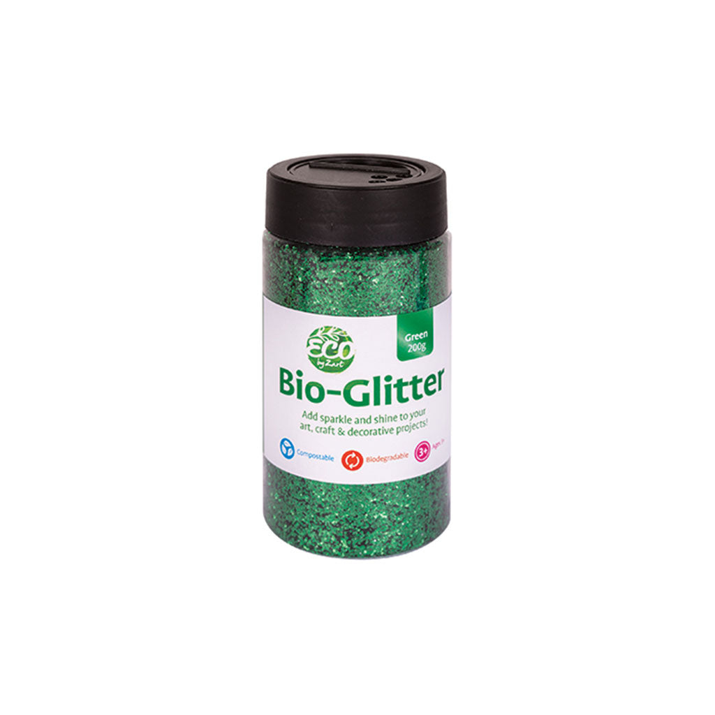 Bio Glitter Green - 200g - Educating Kids