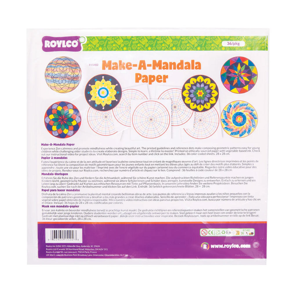 Make a Mandala Paper - Pack of 36
