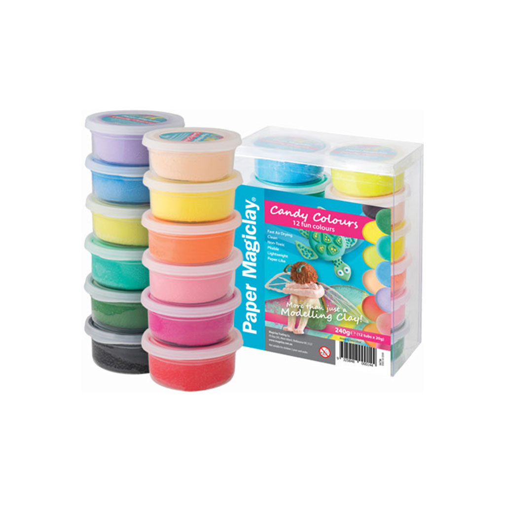 Paper Magiclay Candy Colours - 240 g - Educating Kids