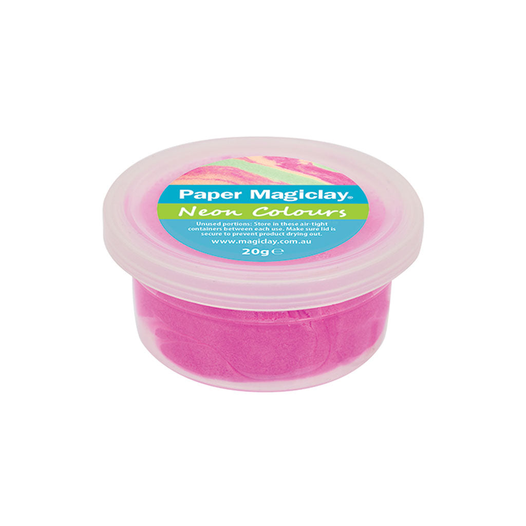 Paper Magiclay 240g Neon Colours - Educating Kids