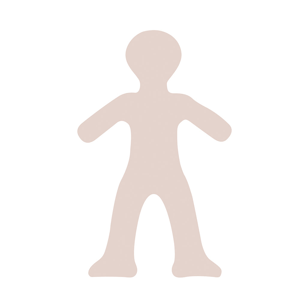 Paper Shapes Doll - Pack of 50 - Educating Kids