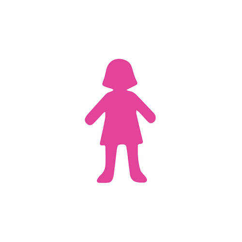 Pre-Cut Paper People Shapes Coloured - Pack of 48 - Educating Kids