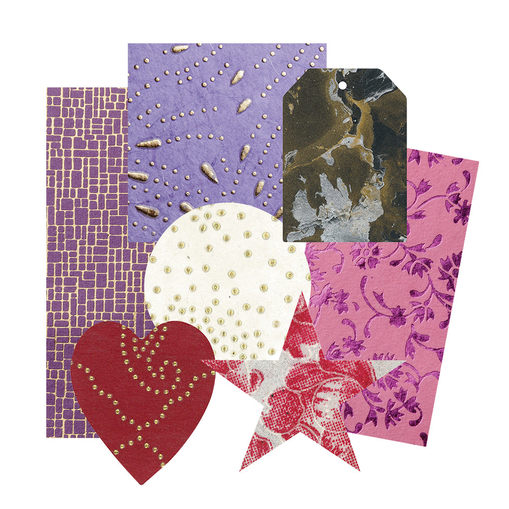 Collage Paper Shapes 500 g - Educating Kids