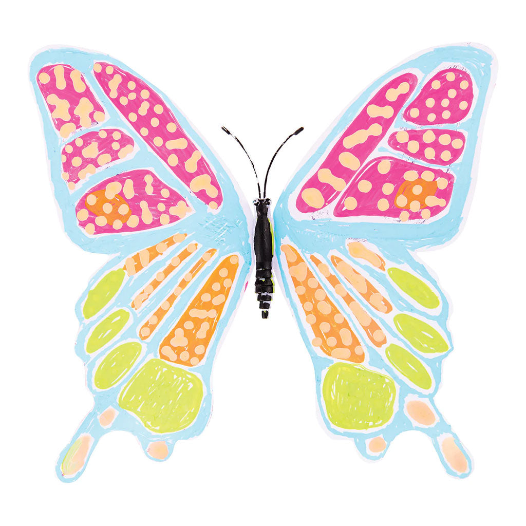 Plastic Butterflies 12cm - Pack of 20