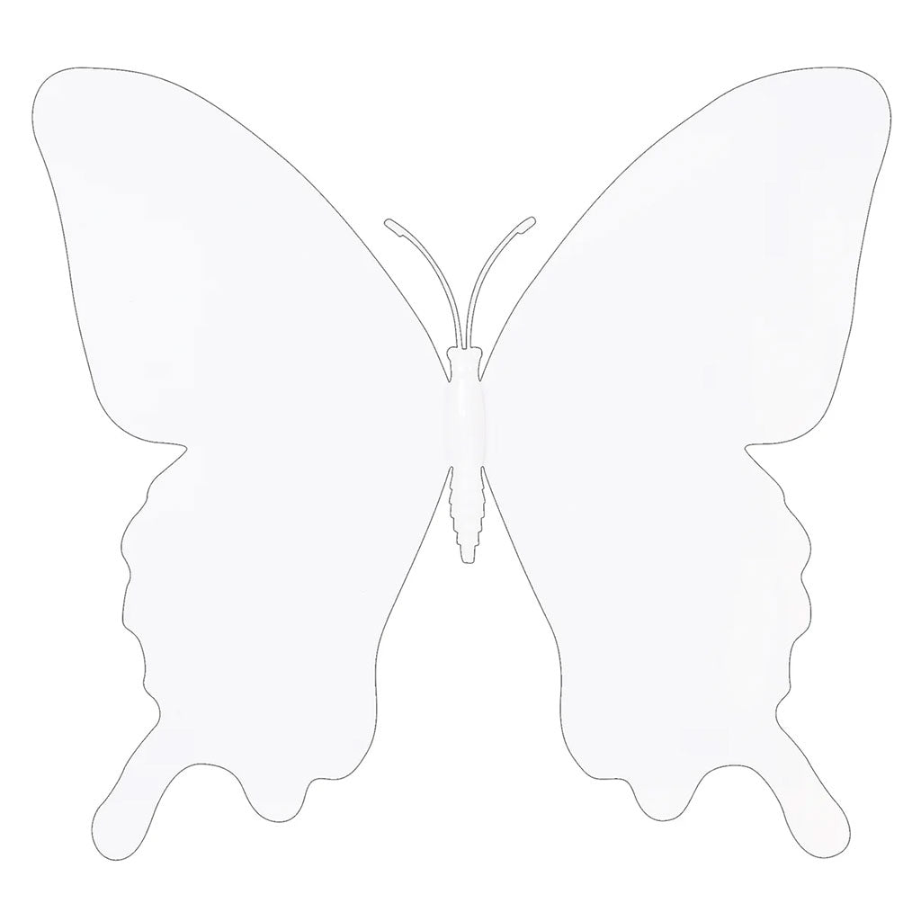Plastic Butterflies 12cm - Pack of 20