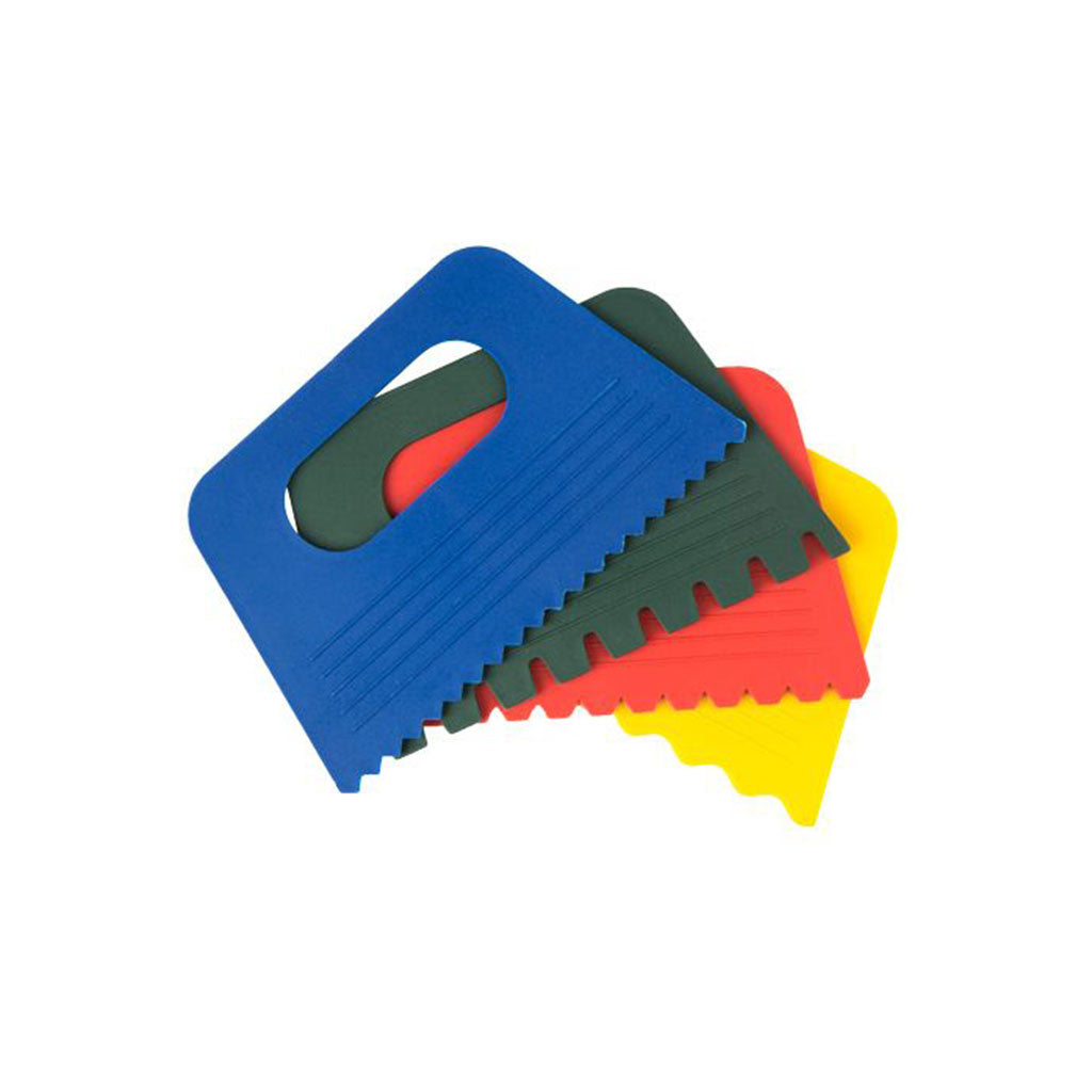 Paint Pattern Scrapers – Set of 4 - Educating Kids