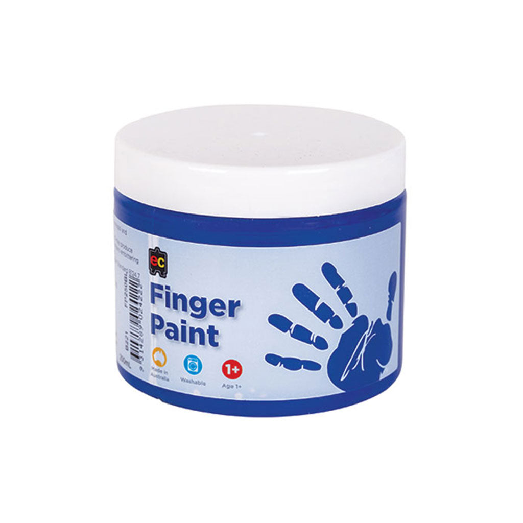 Finger Paint Blue - 250 ml - Educating Kids