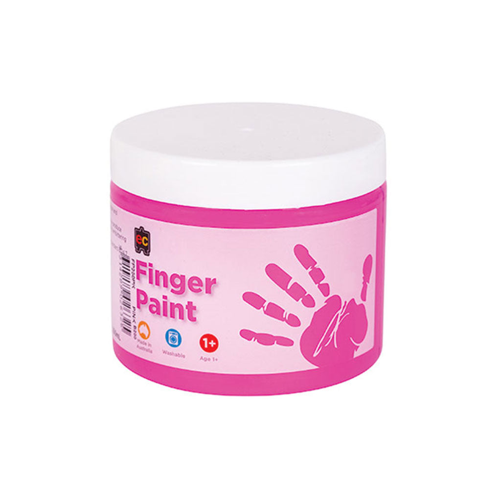 Finger Paint Pink - 250 ml - Educating Kids