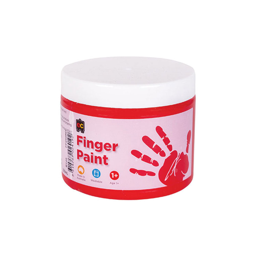 Finger Paint Red - 250 ml - Educating Kids