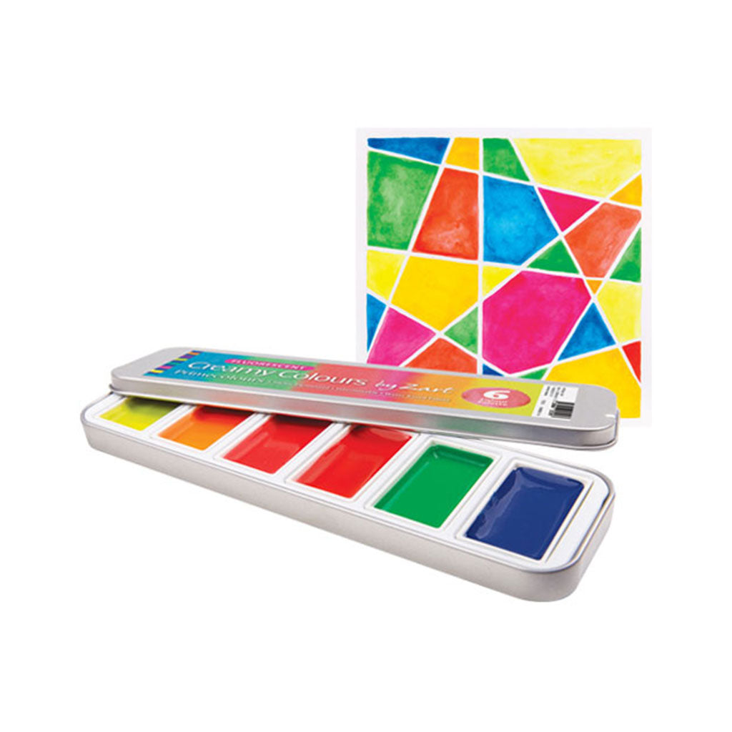 Creamy Colours Watercolours by Zart Fluoro - Educating Kids