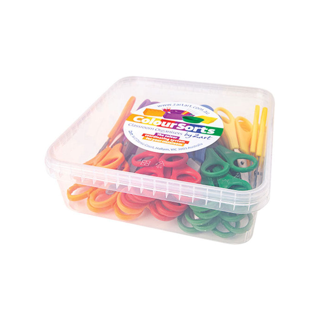 ColourSorts Organisers Jr Scissor Asst 36s