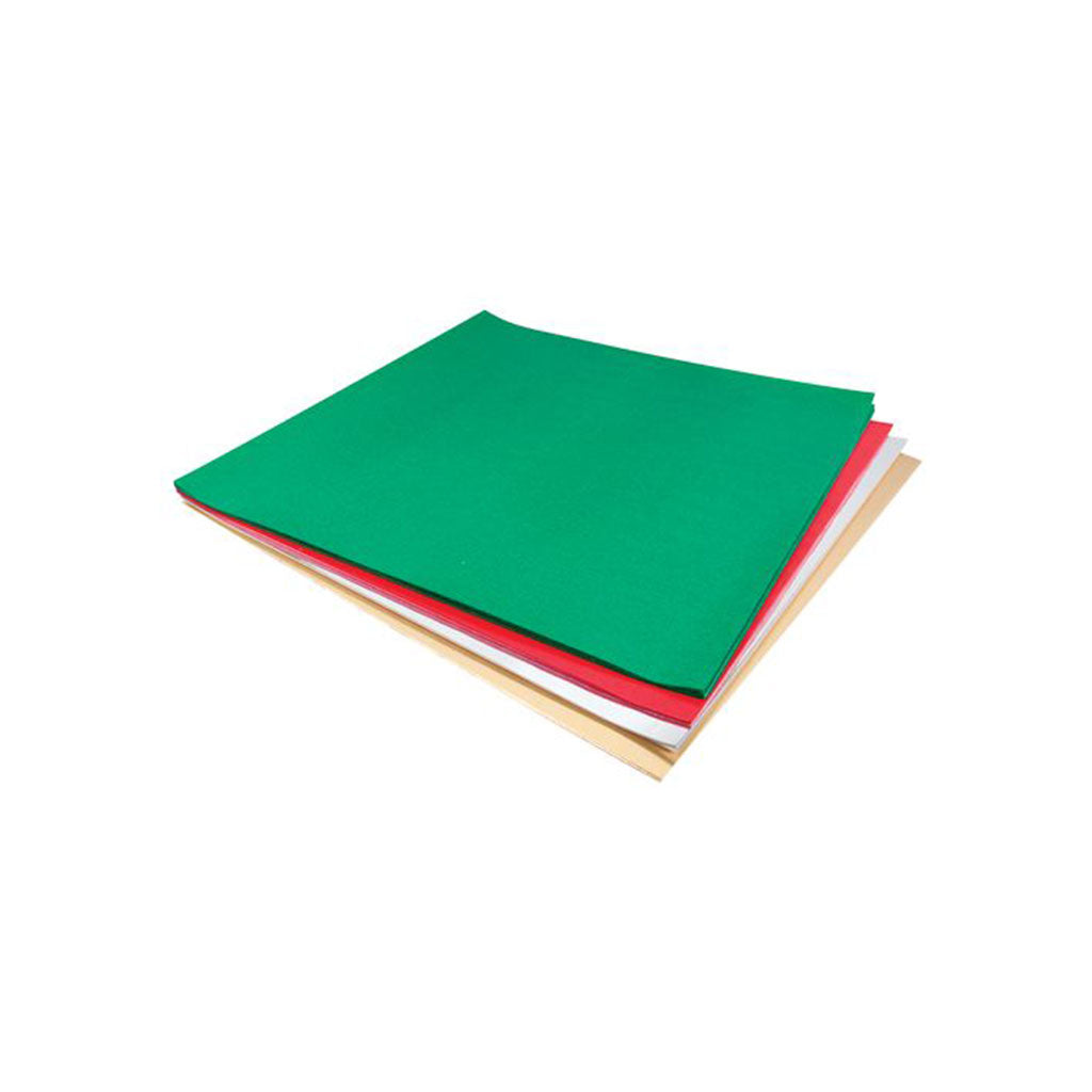 Christmas Squares - 25.4cm - 100 Sheets - Educating Kids