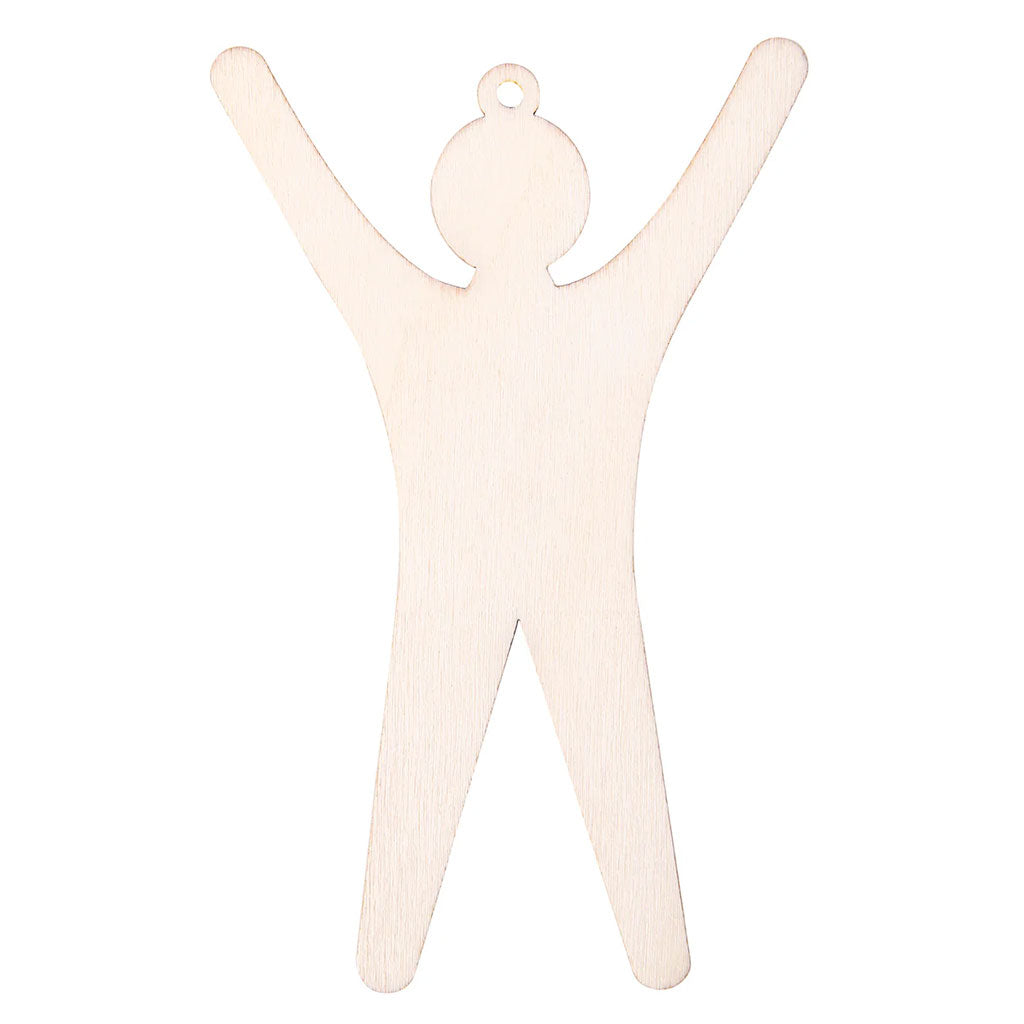 Wooden Active Figures - Pack of 24