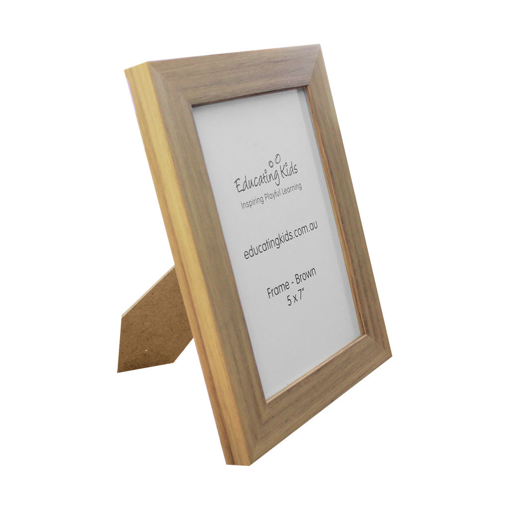 Frame Timber 5x7 inch - Educating Kids