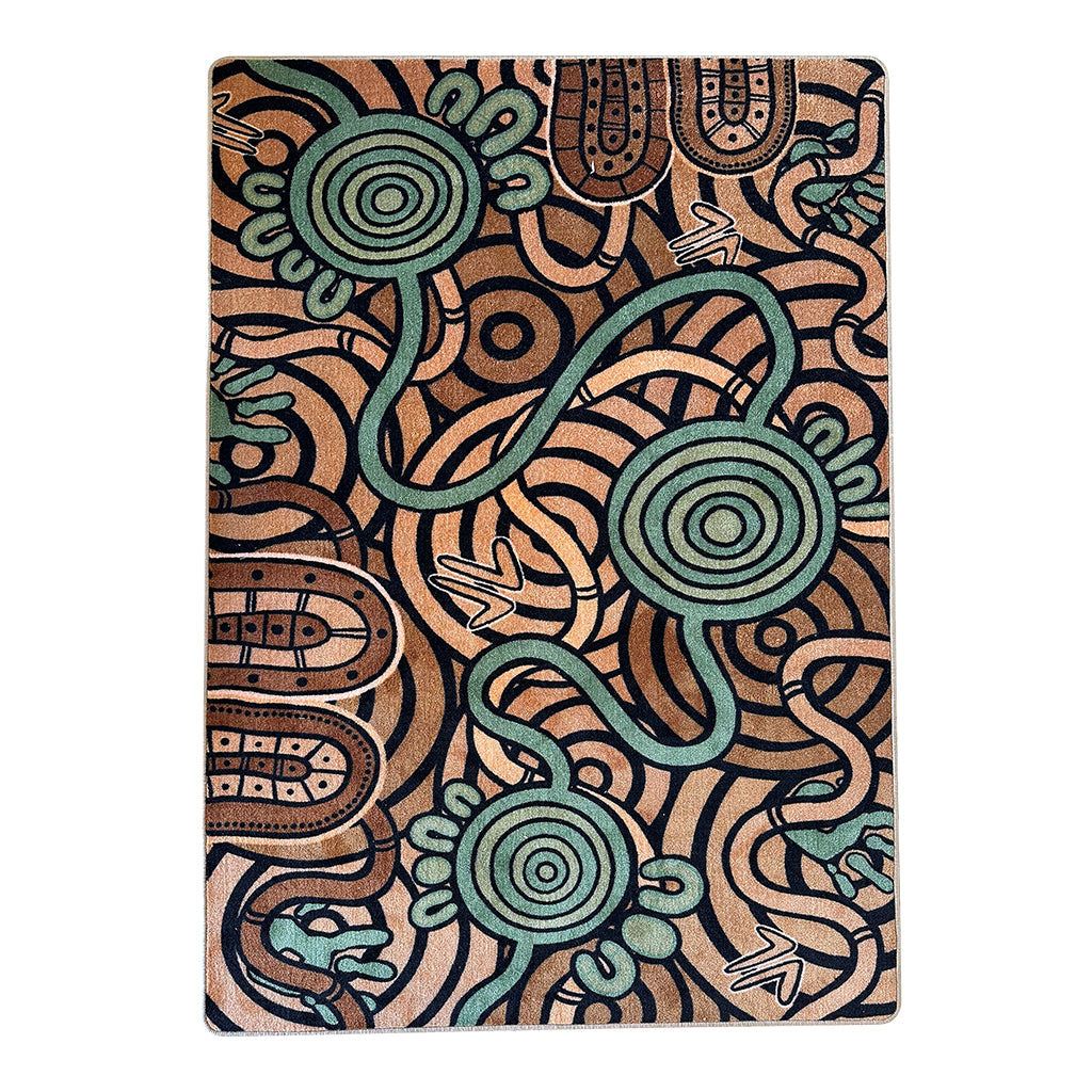 Country Colours - Rectangle Rug (3 x 2m)