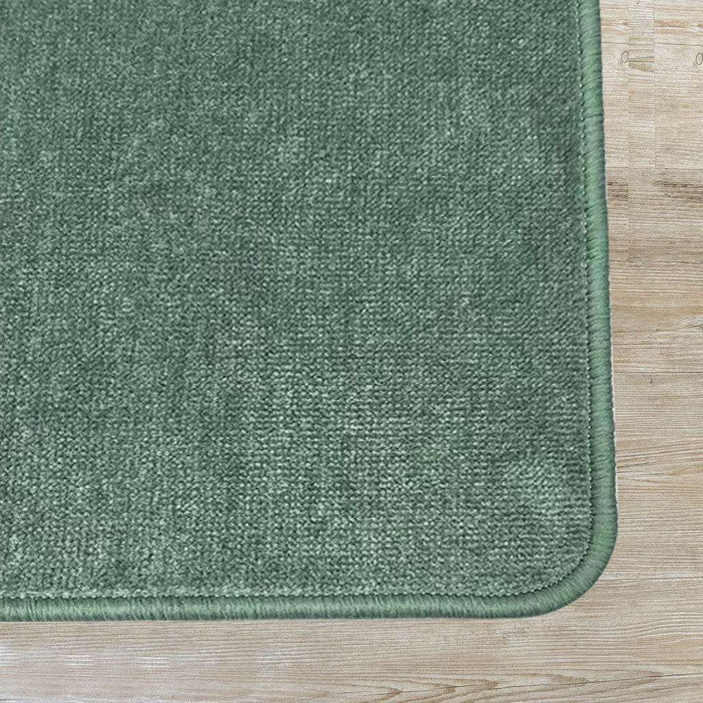 Rectangle Carpet 3 x 2m - Sage - Educating Kids
