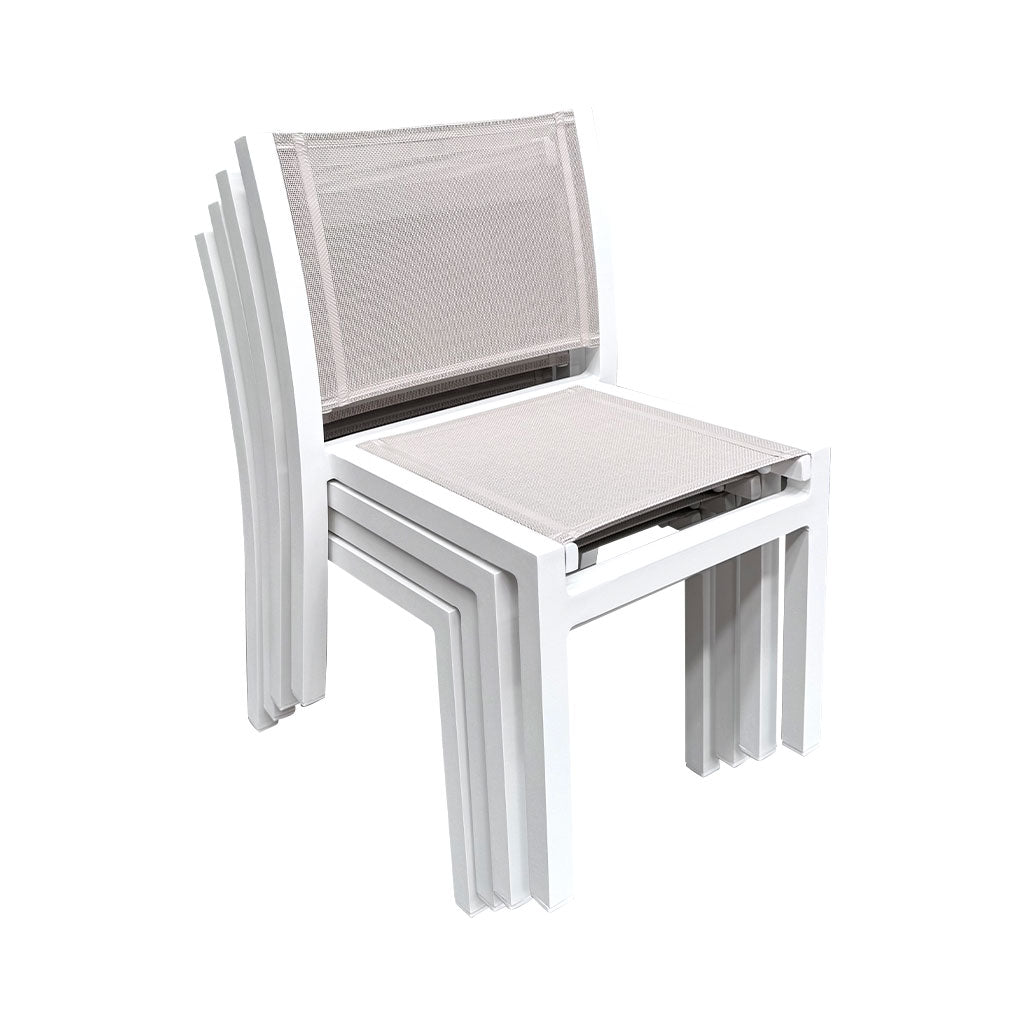 Child Chair White/Oatmeal – 4pc