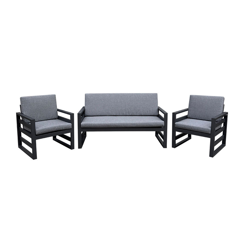 Outdoor Lounge Set – Charcoal - Educating Kids