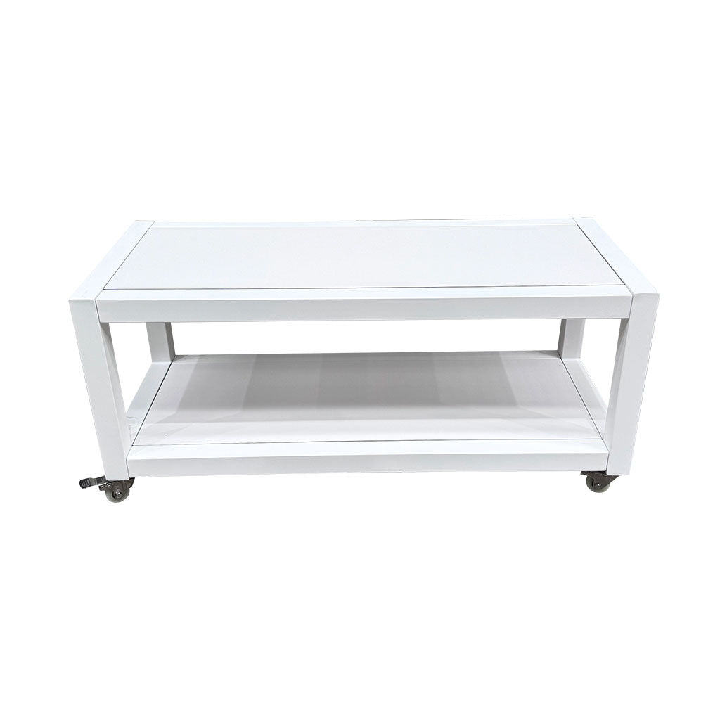 Outdoor 2 Shelf Unit – White