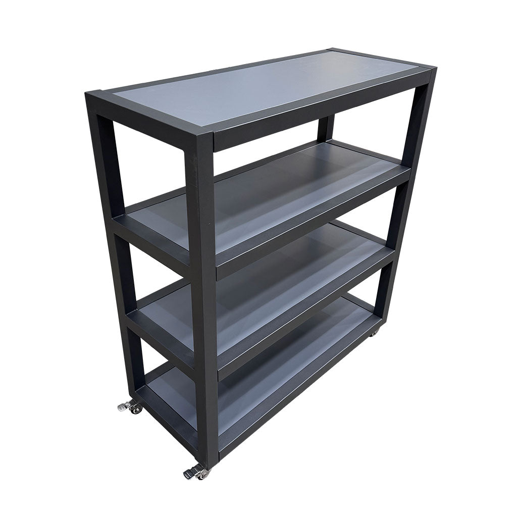 Outdoor 4 Shelf Unit – Charcoal