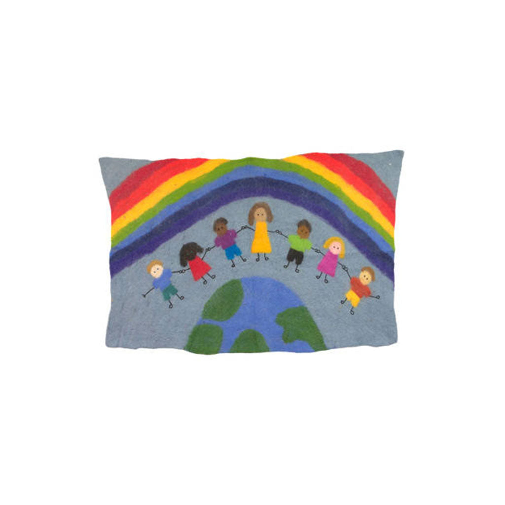 Multicultural Children of the World Hanging - Educating Kids