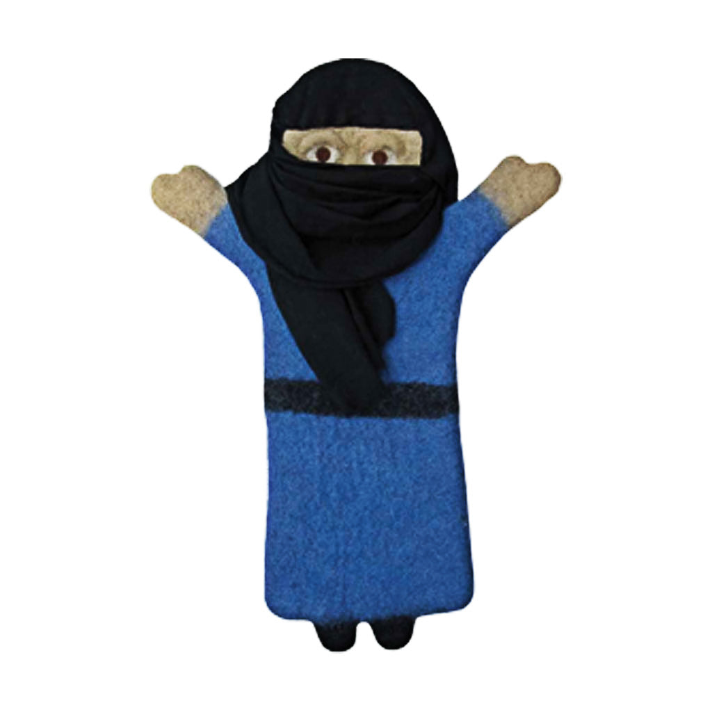 Muslim Woman Hand Puppet