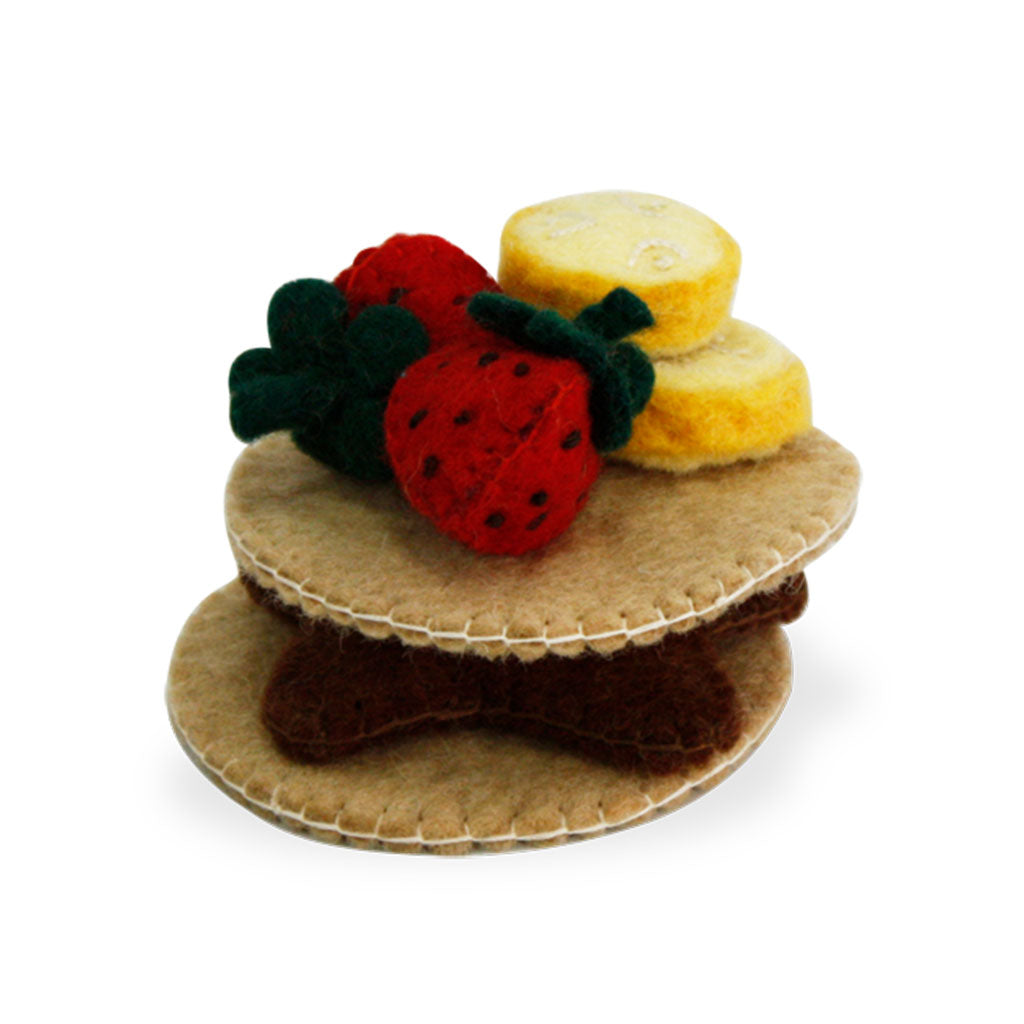 Felt Pancake Set - Educating Kids