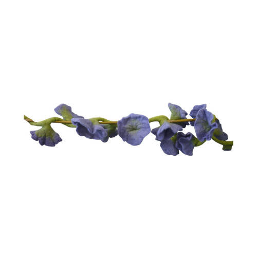 Felt Purple Hibiscus Bunting