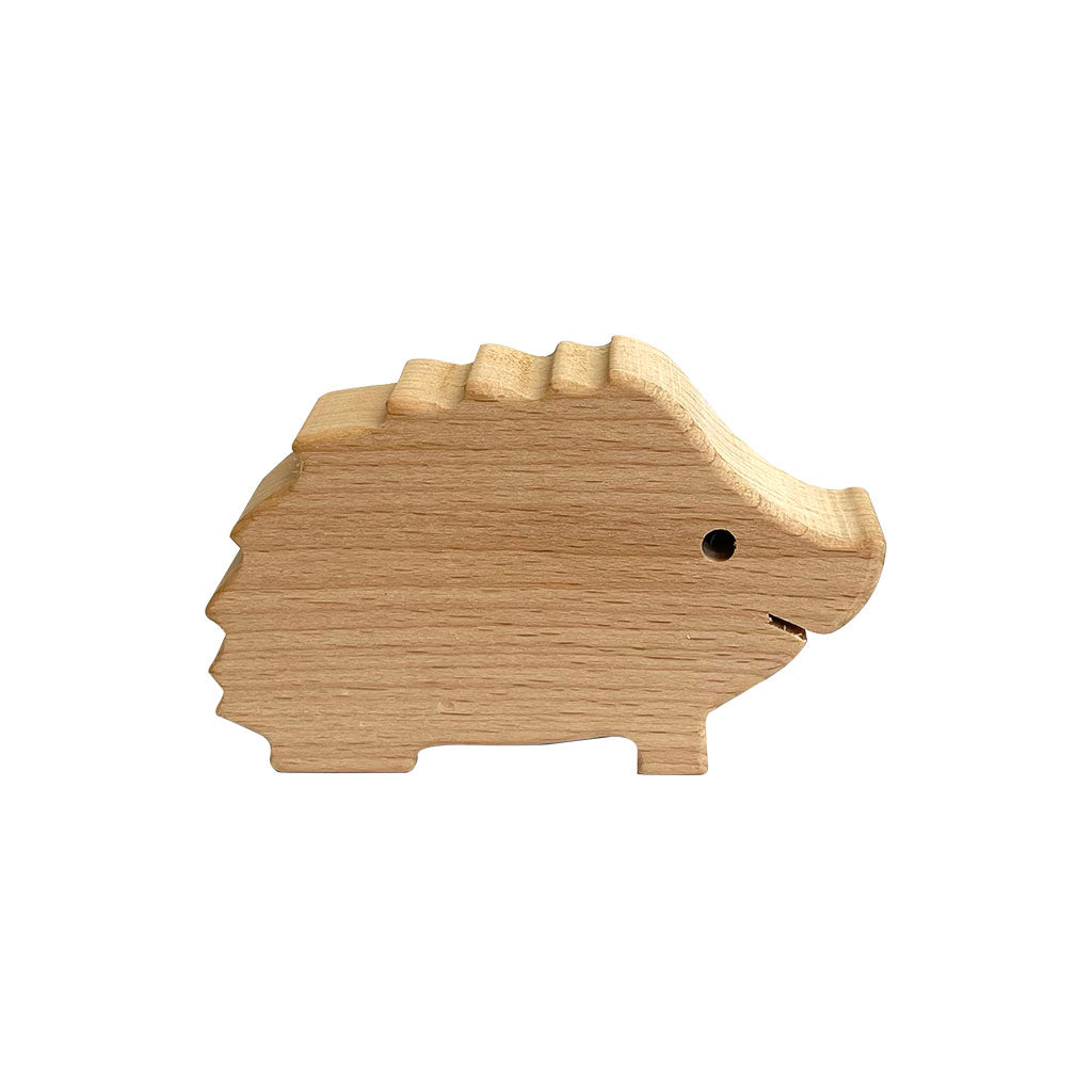 Wooden Garden Animal Figurines - Natural 6pc - Educating Kids