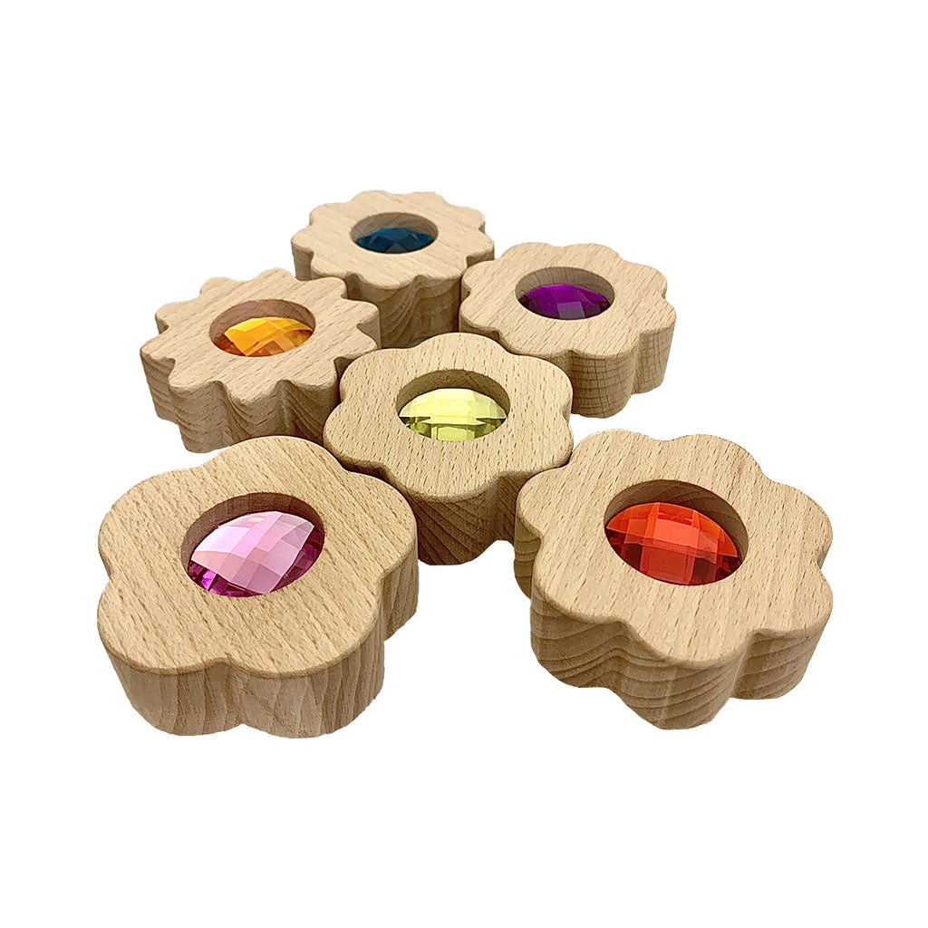Gem Flowers - 6pc - Educating Kids