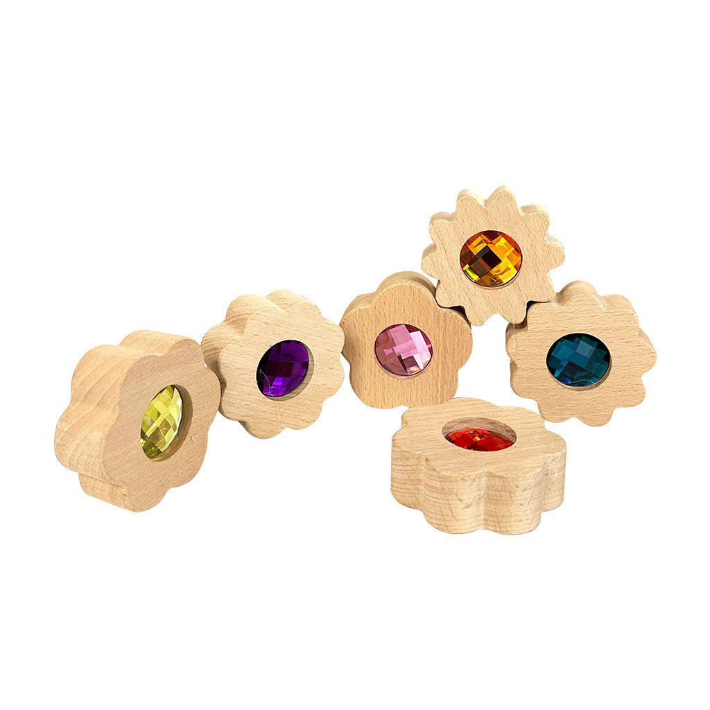 Gem Flowers - 6pc - Educating Kids