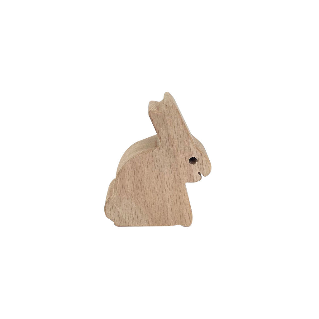Wooden Bunny Family Natural - 4pc