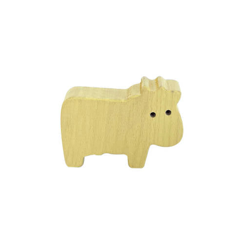 Wooden Farm Animals Pastel - 5pc - Educating Kids