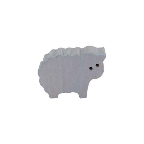 Wooden Farm Animals Pastel - 5pc - Educating Kids