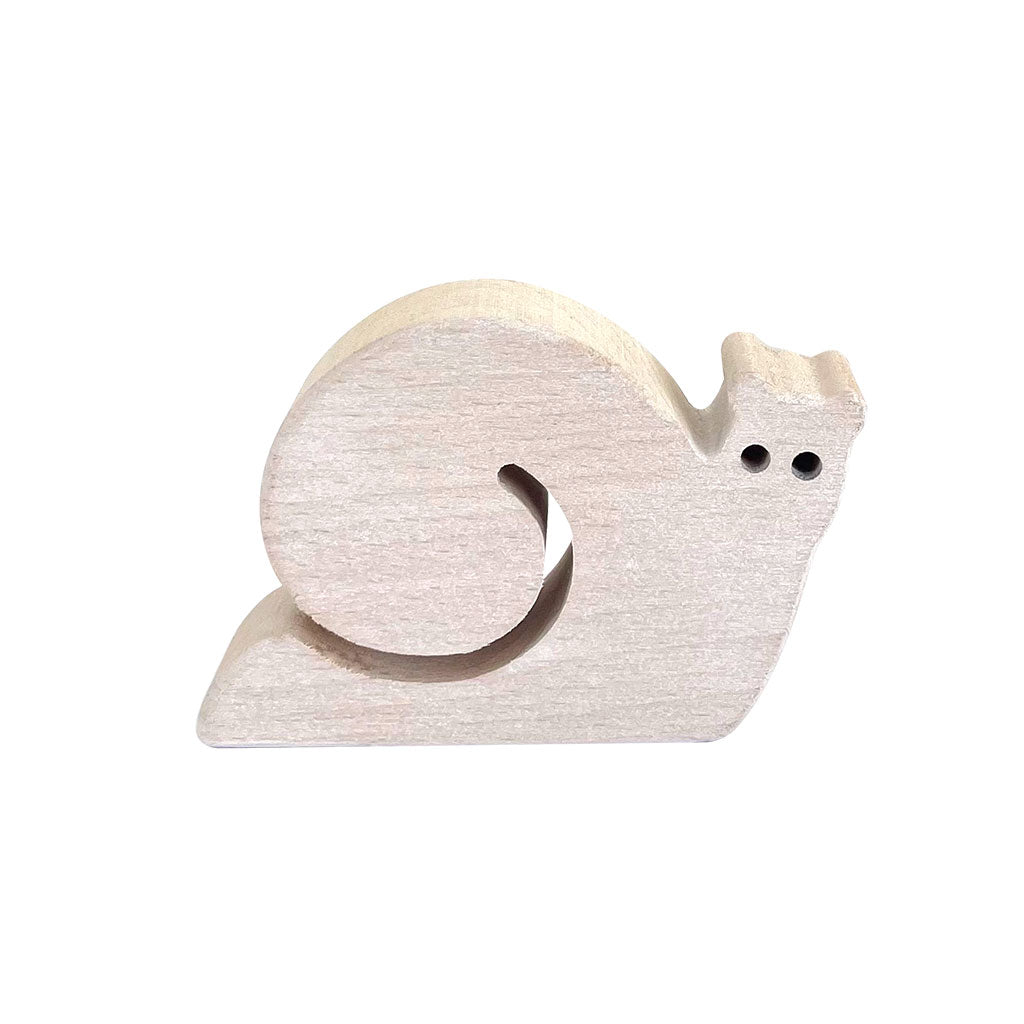 Wooden Garden Animals Achromatic - 6pc - Educating Kids