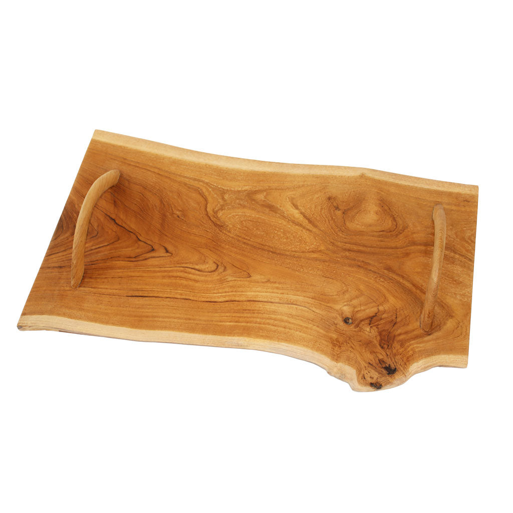 Large Teak Serving Tray