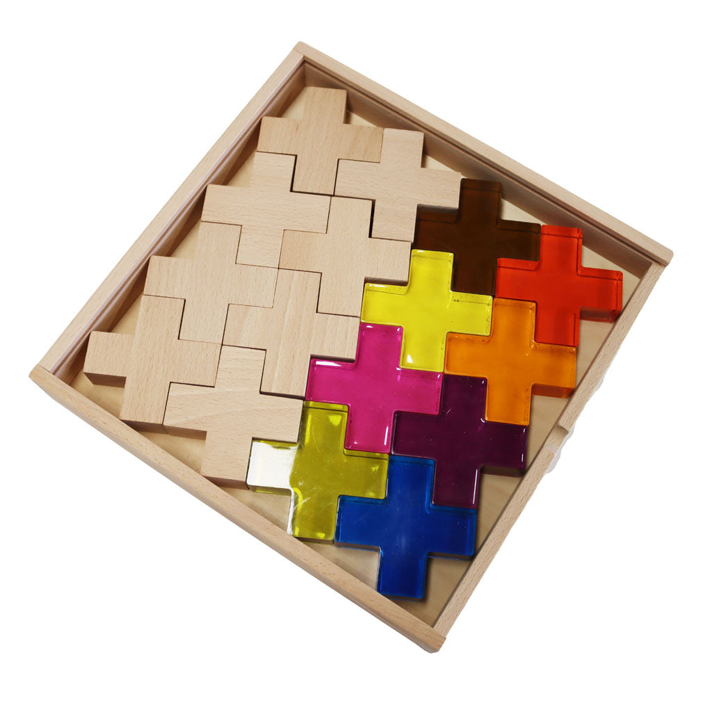 Phatt Plus Lucite & Wood Set – 16pc