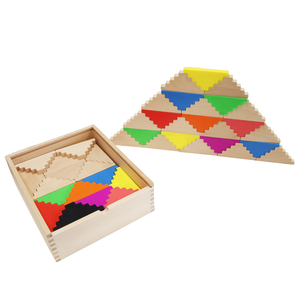 Stepped Silicone & Wood Set – 80pc
