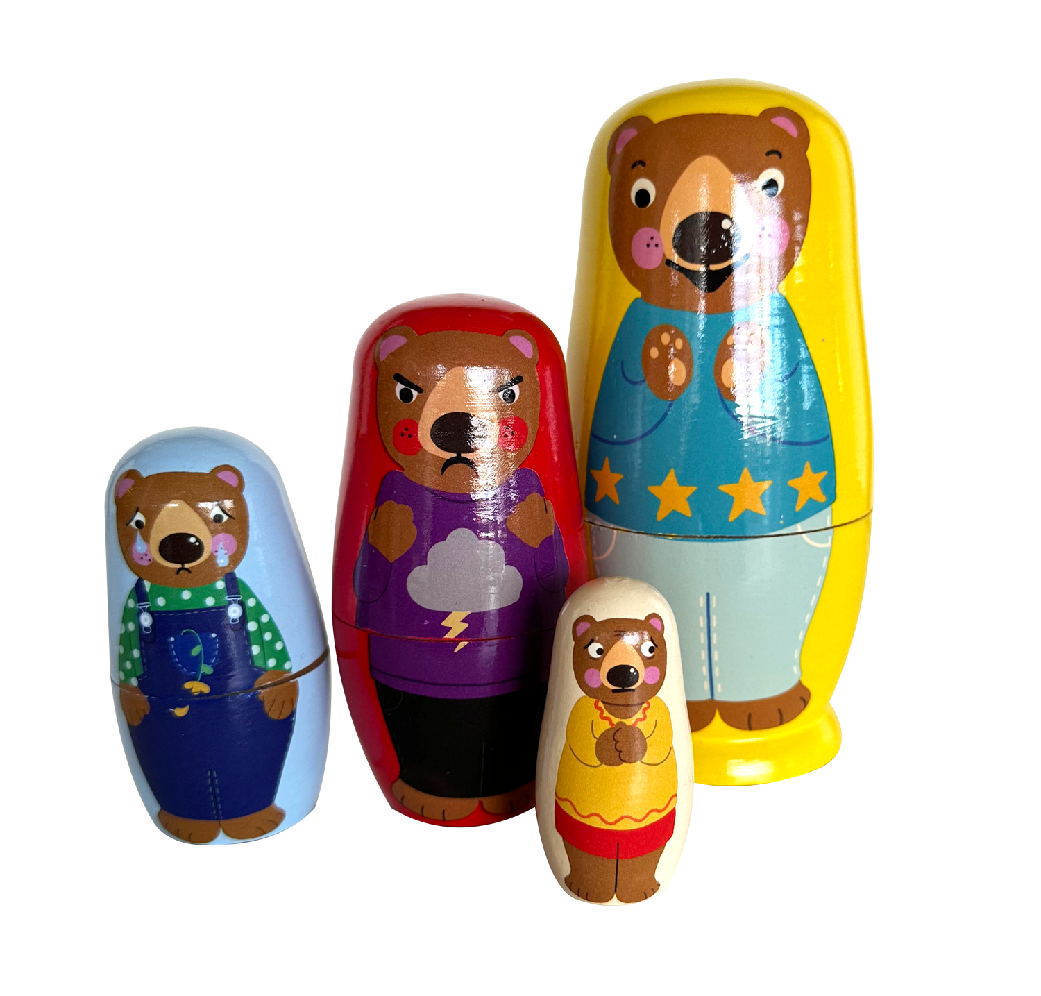 Nesting Brown Bears - Educating Kids