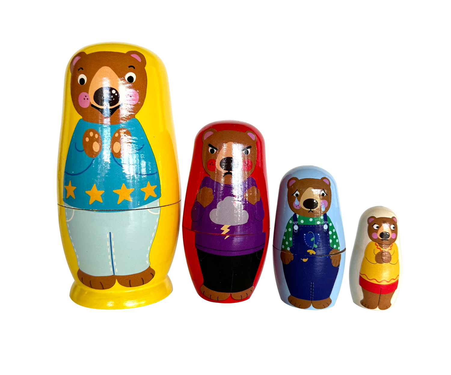 Nesting Brown Bears - Educating Kids