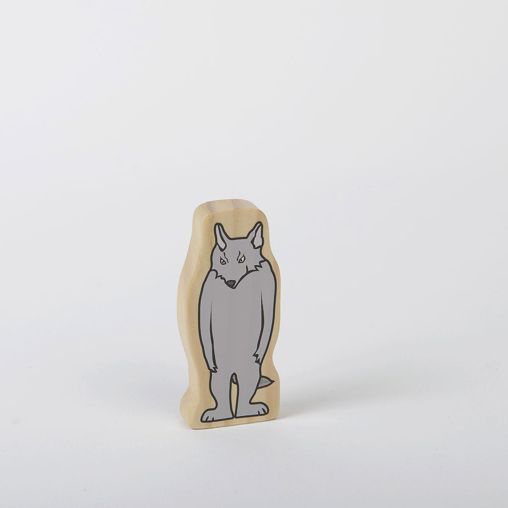 Wooden Red Riding Hood Figures - 4pc