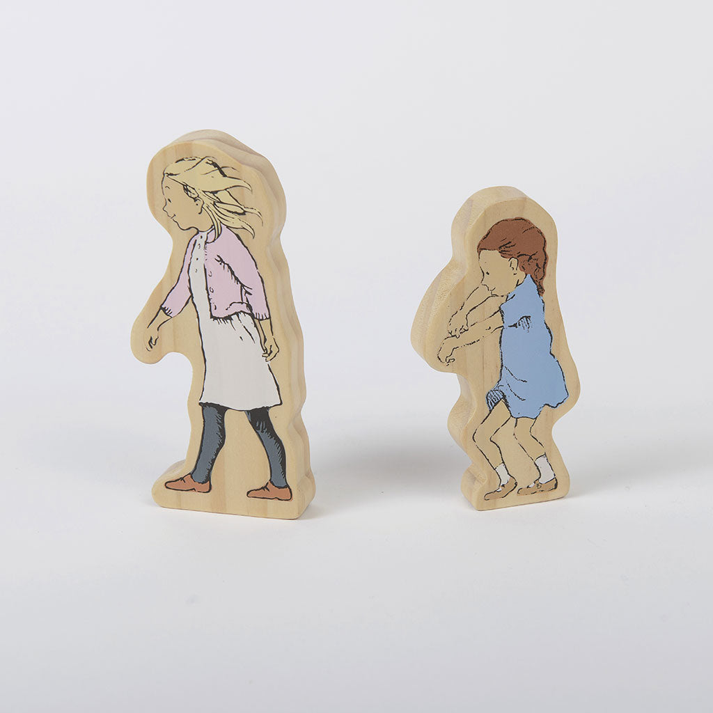 We're Going on a Bear Hunt Wooden Characters - 6pc - Educating Kids